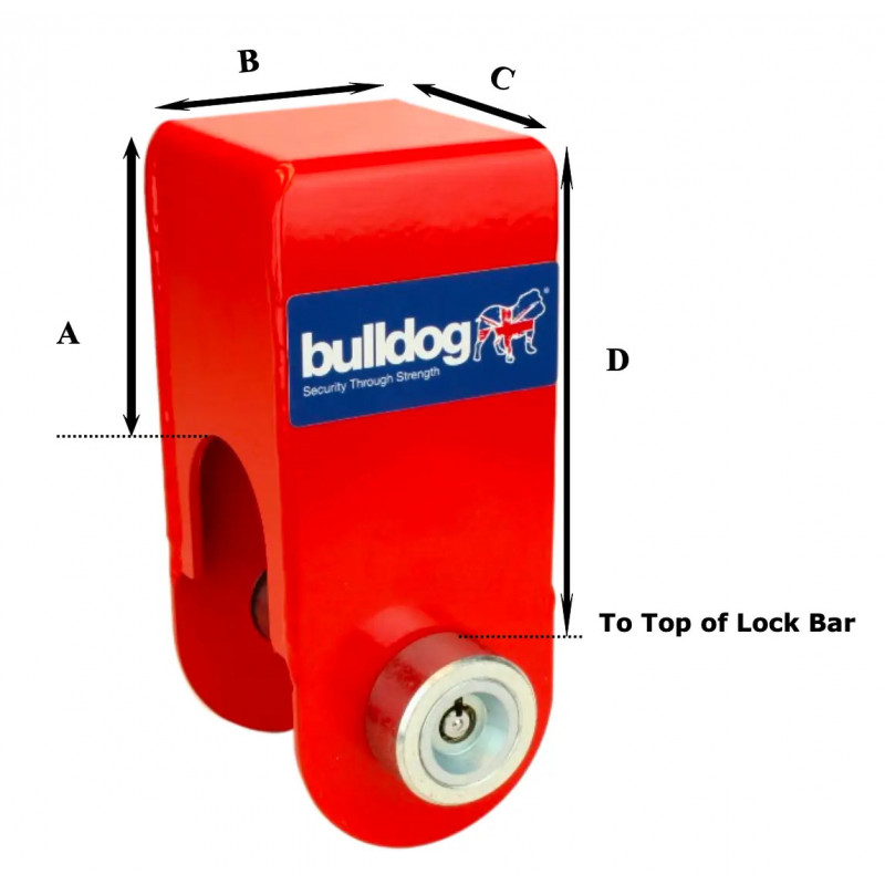 Bulldog FTP125 Fuel Tank Lock