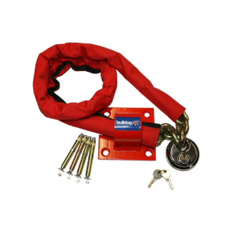 Bulldog MC30 High Security Chain, Padlock and Ground Anchor