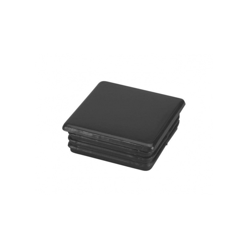 Bulldog SP12A Black Square Cap for posts