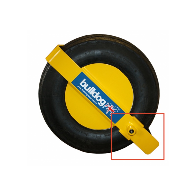 Bulldog Trailclamp Wheel Clamp - Returns Piece